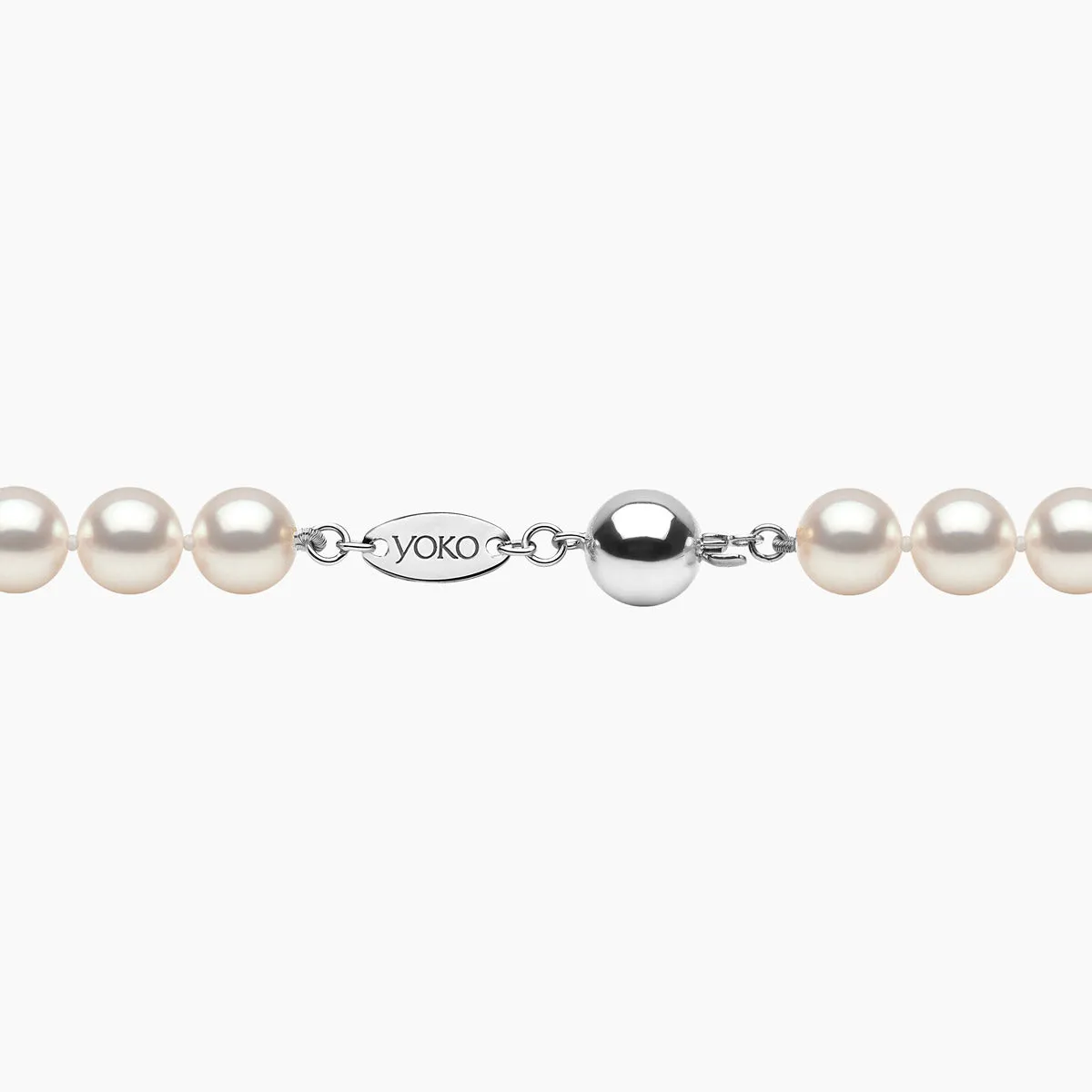 Classic 18K Gold AA Akoya Pearl Necklace