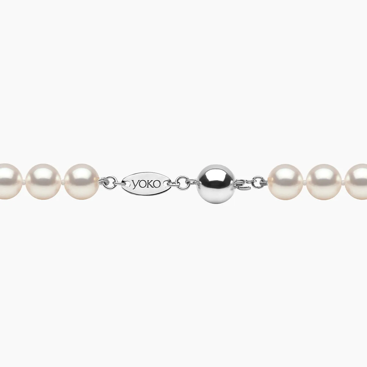 Classic 18K Gold AA Akoya Pearl Necklace