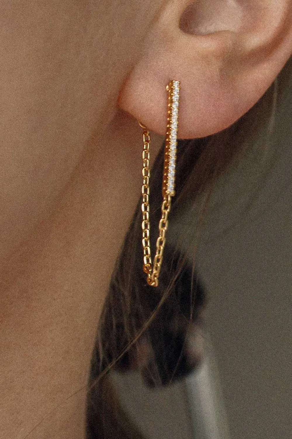 firefly earring gold <br> by Neinties