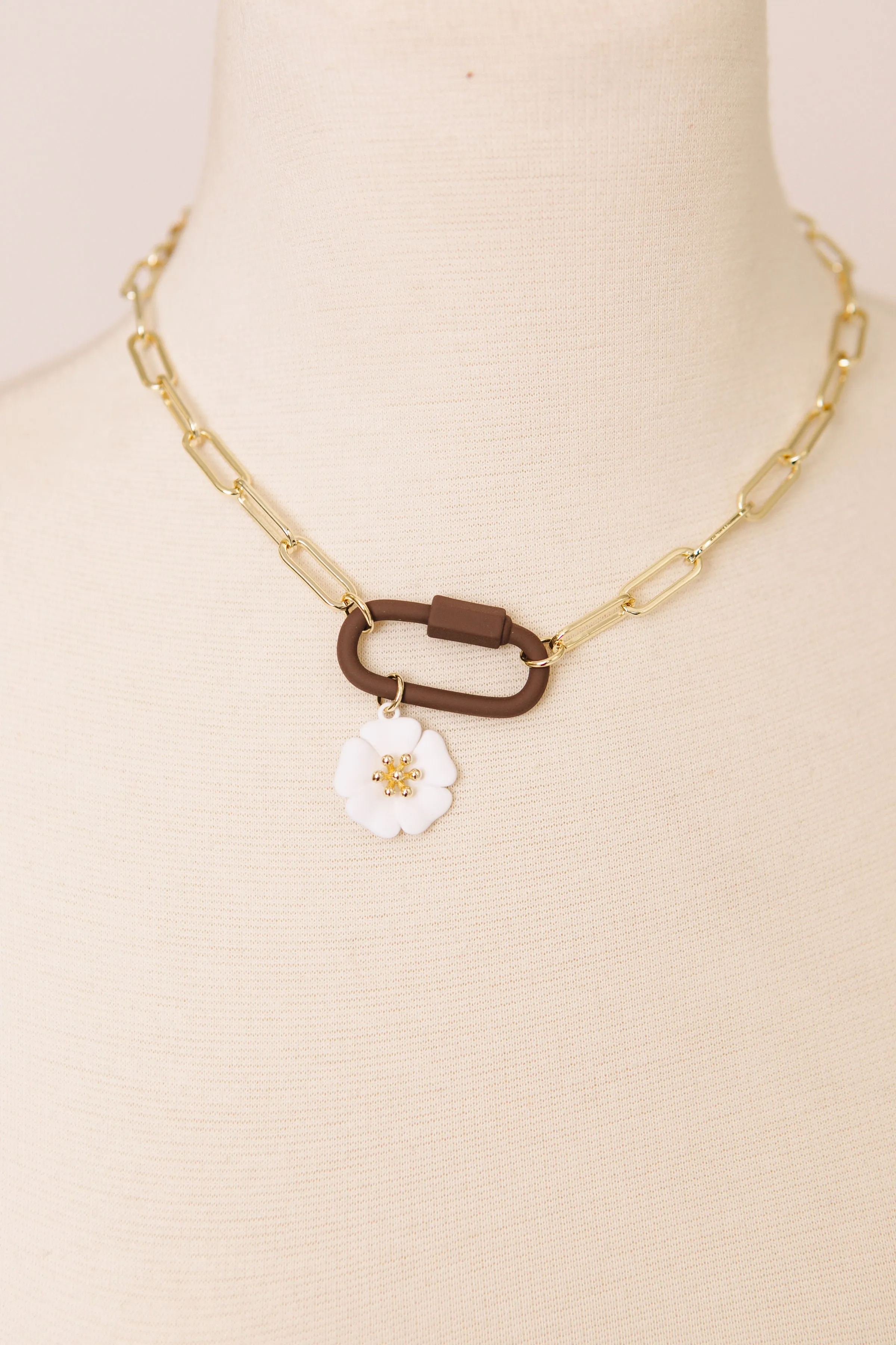 Ivy Exclusive - More is Yet to Come Carabiner Necklace