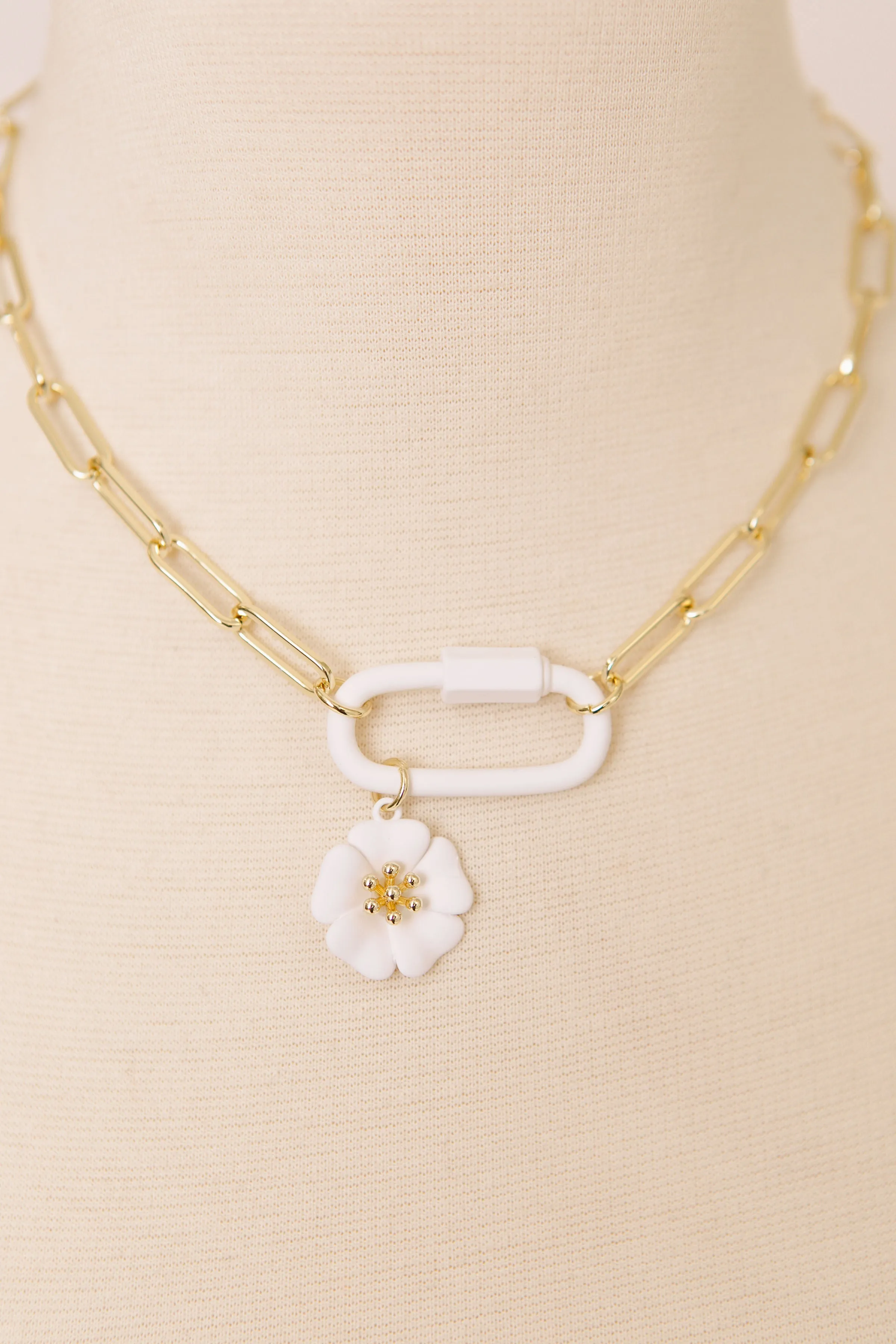 Ivy Exclusive - More is Yet to Come Carabiner Necklace