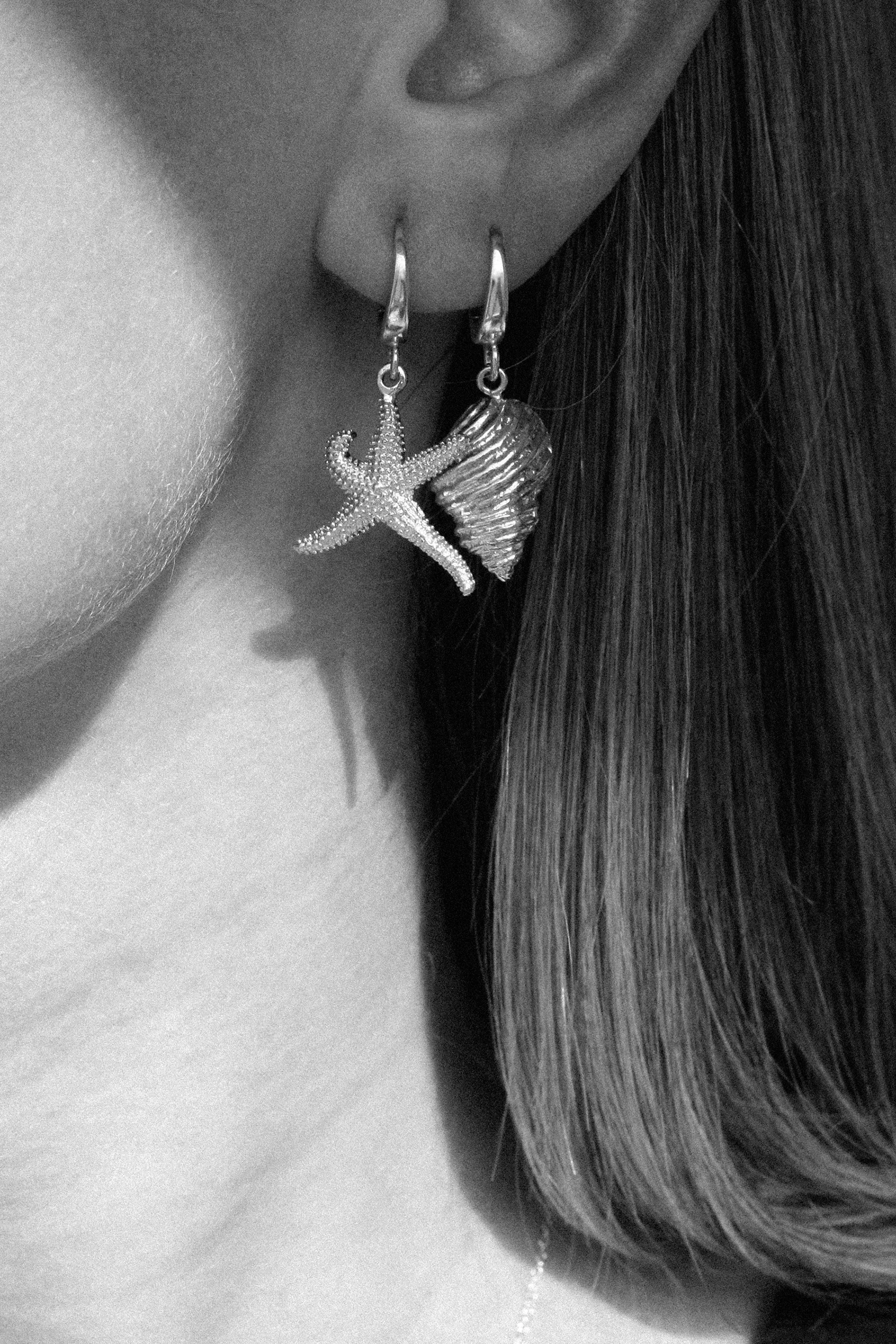 jeju earring sterling silver