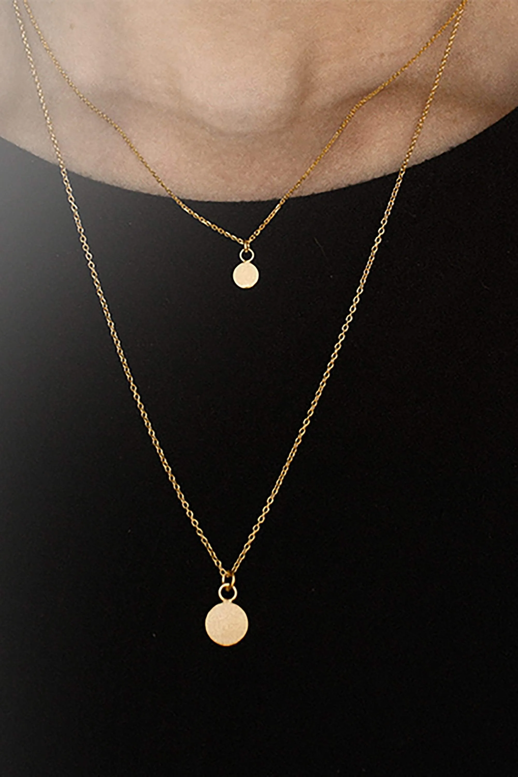lumi necklace gold <br> by Neinties