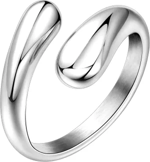 Non Tarnish Gold Chunky Rings for Women, 14K Gold Plated Statement Dome Rings, Stackable Mens Wedding Band Jewelry Size 5-15