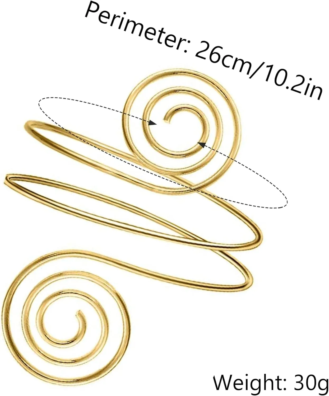 RIOSO 2 Pieces Gold Arm Cuff Upper Arm Band Cuff Bracelets Adjustable Bangle Armband for Women Arm Accessories Jewelry